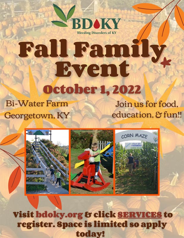 Fall Family Event 2022 Flyer